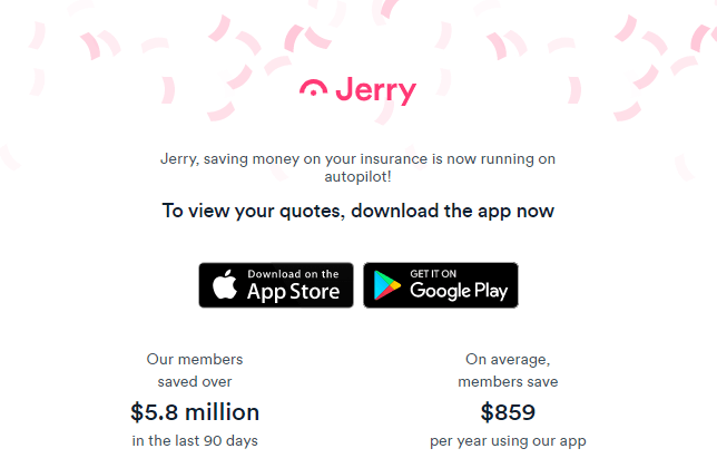 Jerry comparison tool results